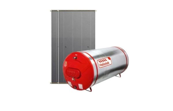 Kit Reservatório Térmico Solar Bosch / Heliotek Alta Pressão Inox 316 + 2 Coletores Solares MC 3000