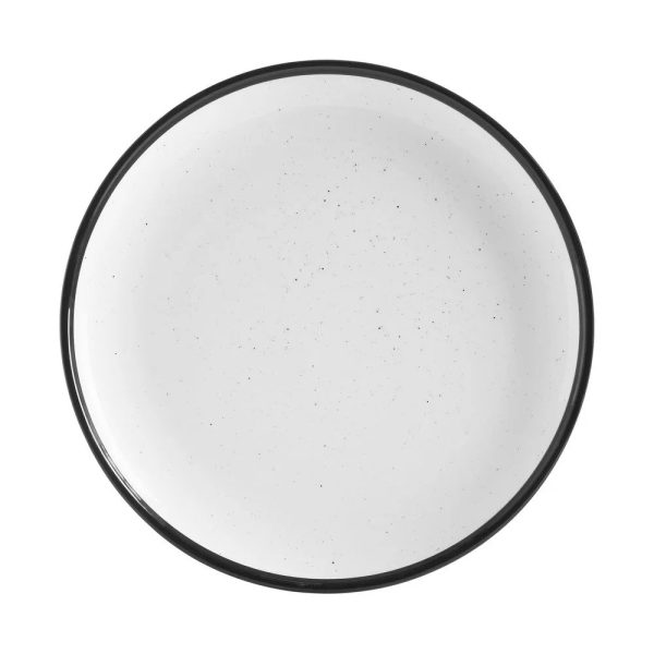 Prato Raso Home Style Black Rim 25 cm
