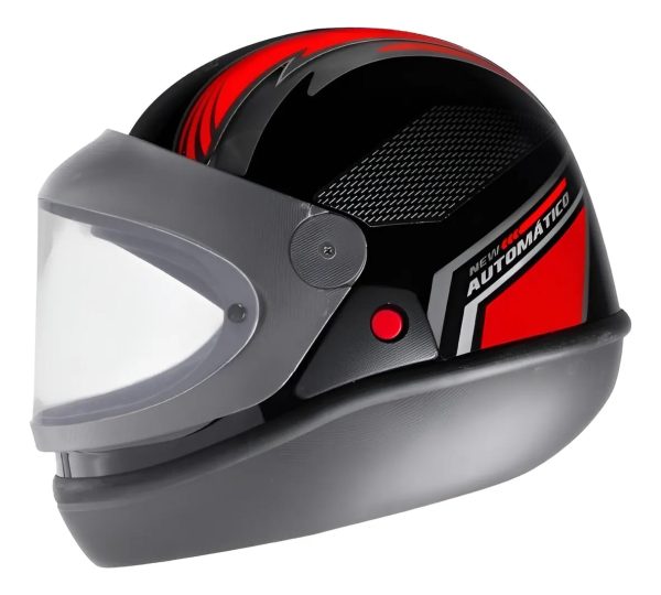 Capacete New Liberty Four 60 Preto Fosco Pro Tork - Imagem 3