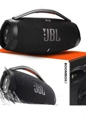 Caixa de som BOMBOX 3 GRANDE J.B.L-  35 CM GIGANTE portatil 80w radio fm e bluetooth.
