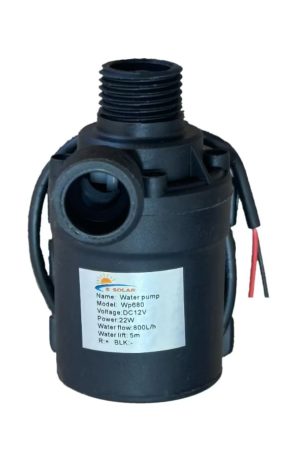 Mini Bomba D'agua 12 Volts 800 Litros/h Coluna 5m 19w por