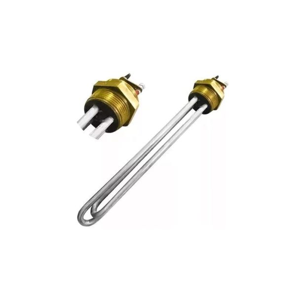 Resistência Elétrica Aço Inóx 1500W Bipolar 1. 1/4 Para Aquecedor Boiler