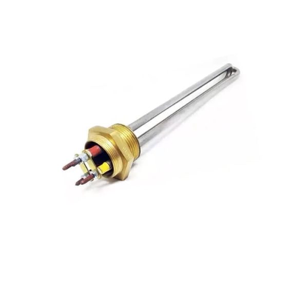 Resistência Elétrica Aço Inóx 1500W Bipolar 1. 1/4 Para Aquecedor Boiler - Imagem 2