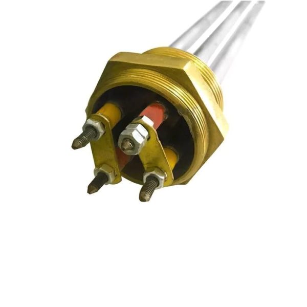 Resistência Elétrica Aço Inóx 1500W Bipolar 1. 1/4 Para Aquecedor Boiler - Imagem 3