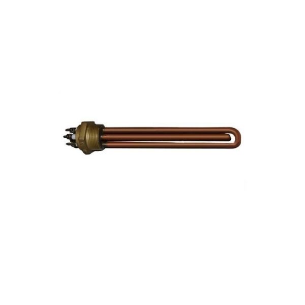 Resistência Elétrica Cobre 5000W Bipolar 1. 1/4 Para Aquecedor Boiler - Imagem 3