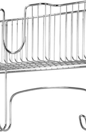 Suporte e organizador para tábua de passar roupa InterDesign – Cromado