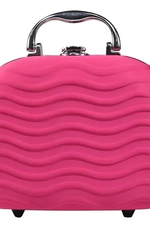 Maleta E Maquiagem Completa Profissional Rosa - Fenzza